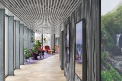 Hallway in Hyatt at the Circle Office - Zurich