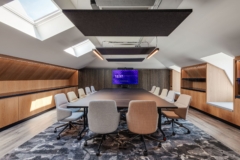 Acoustic Ceiling Panel in Japan Tabaco International Offices - London
