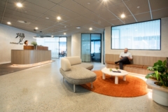 Reception / Waiting Area in Jellinbah Group Offices - Brisbane