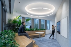 Tiered-Seating in KPMG Offices - Shanghai