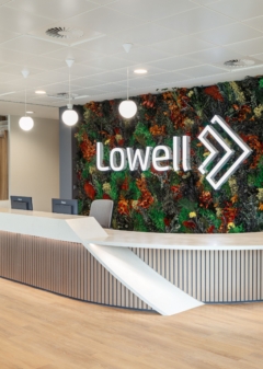 Green Wall in Lowell Offices - Leeds