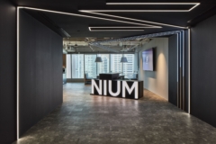 Mounted Linear in Nium Offices - Singapore