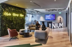 Sofas / Modular Lounge in Nium Offices - Singapore