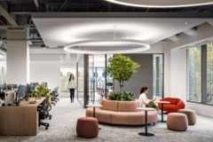 Lounge Chair in Confidential Financial Services Firm Offices - New York City