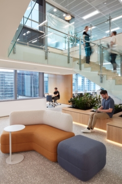 Sofas / Modular Lounge in Sydney Water Offices - Parramatta