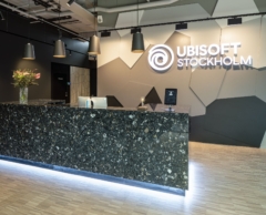 Reception / Waiting Area in Ubisoft Entertainment Offices - Stockholm
