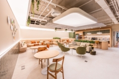 Banquette Seating in Viterra Agriculture Offices - Sao Paulo