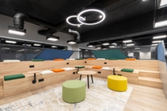 Tiered-Seating in DSK Bank Offices - Sofia
