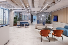 Sofas / Modular Lounge in Mobileye Offices - Ramat Gan