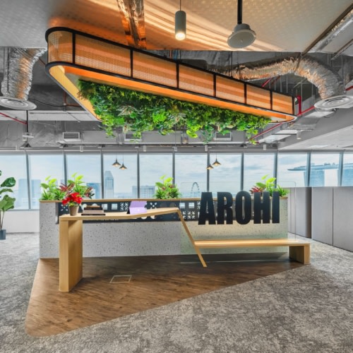 recent Arohi Asset Management Offices – Singapore office design projects