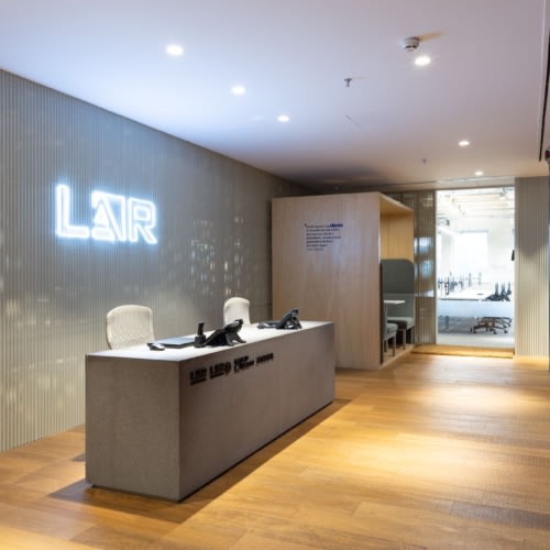 recent LAR Construtora Offices – Sao Paulo office design projects