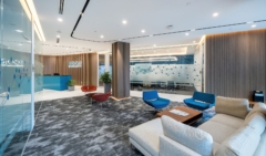 Sofas / Modular Lounge in SCOR Offices - Singapore