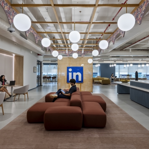 recent LinkedIn Offices – Bengaluru office design projects