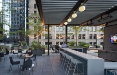 Bare Bulb in 75 State Office Amenity Space - Boston