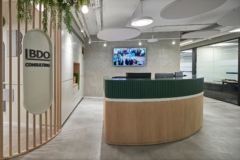 Reception / Waiting Area in BDO Offices - Tel Aviv