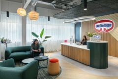 Reception / Waiting Area in Dr. Oetker Offices - Leeds