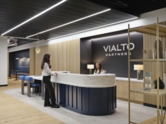 Reception / Waiting Area in Vialto Partners Offices - London