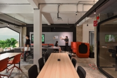 Suspended Cylinder / Round in ADP Workplace Offices - Ho Chi Minh City