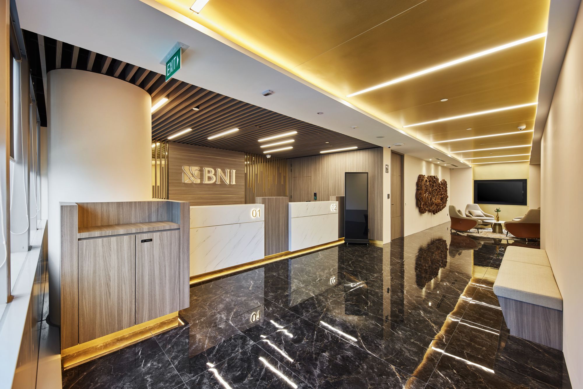 Bank Negara Indonesia Offices - Singapore | Office Snapshots