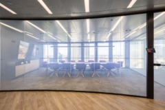 Booking Screen in Recurrent Energy Offices - Madrid