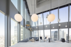 Suspended Cylinder / Round in Trinity Life Sciences Offices - London