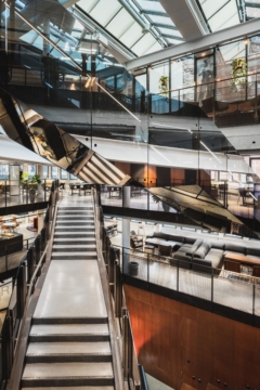 Atrium in Entra Offices - Oslo