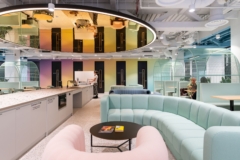 Sofas / Modular Lounge in Huckletree Liverpool Street Coworking Offices - London