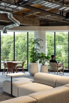 Sofas / Modular Lounge in Les Mills International Offices - Auckland