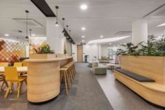 Sofas / Modular Lounge in Merkantil Bank Offices - Budapest