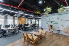 Suspended Cylinder / Round in Tiger Tribe Offices - Ho Chi Minh City