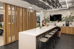 acoustic-ceiling-baffle in Confidential Client Offices - Nashville