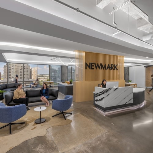 recent Newmark Knight Frank Offices – Dallas office design projects