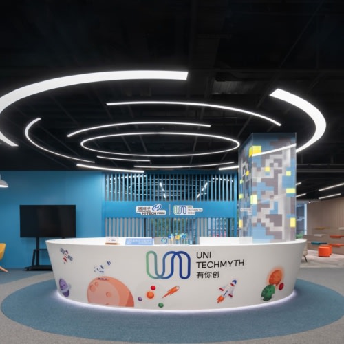 recent UNI Techmyth Incubator Offices – Shanghai office design projects