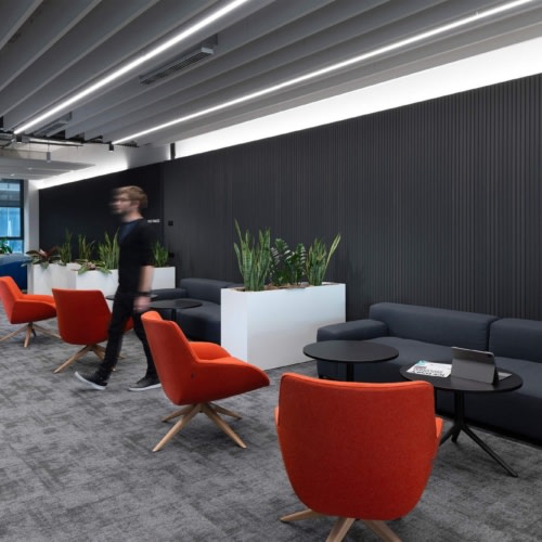 recent Amusnet Office Expansion – Sofia office design projects