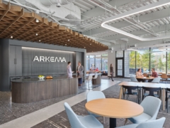 Acoustic Ceiling Baffle in Arkema Offices - Radnor