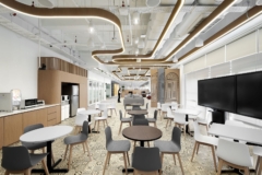 Cafeteria in Confidential Global Tech Company Offices - Cyberjaya