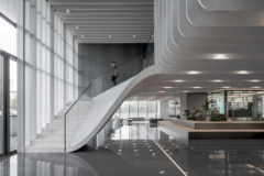 Acoustic Ceiling Baffle in JOYE Technology Offices - Hangzhou