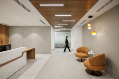 Reception / Waiting Area in Northbridge Insurance Offices - Montreal