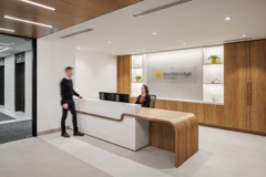 Reception / Waiting Area in Northbridge Insurance Offices - Montreal