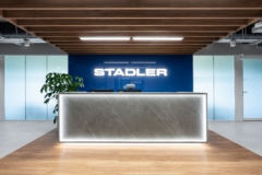 Reception / Waiting Area in Stadler Offices - Warsaw