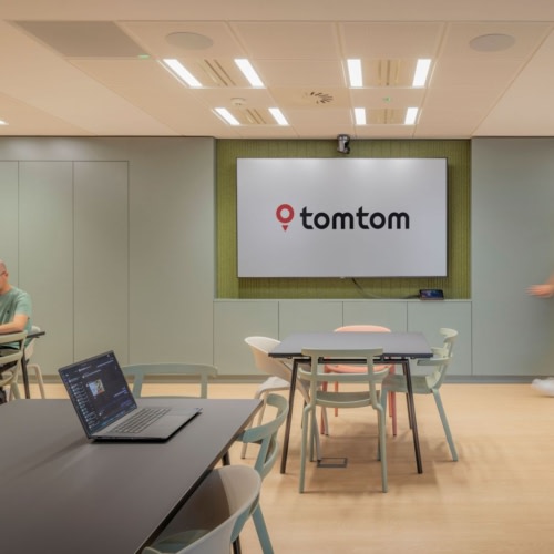 recent TomTom Offices – Madrid office design projects