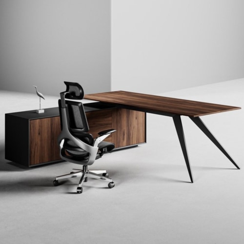 Zenon L-Shape Executive Desk - 0