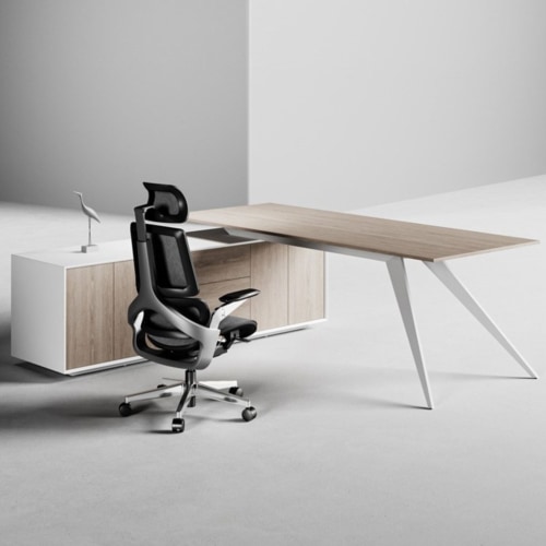 Zenon L-Shape Executive Desk - 0