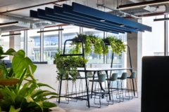 Acoustic Ceiling Baffle in Epson Offices - Watford