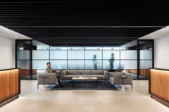 Acoustic Ceiling Baffle in Riveron Consulting Offices - Chicago