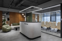 Reception / Waiting Area in ELBAT Offices - Sofia