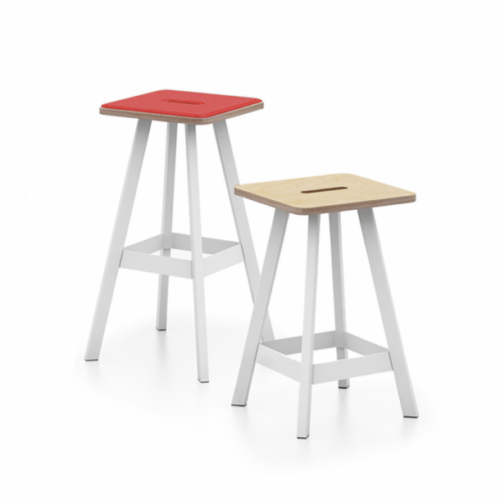 Rockwell Unscripted Easy Stools by Knoll