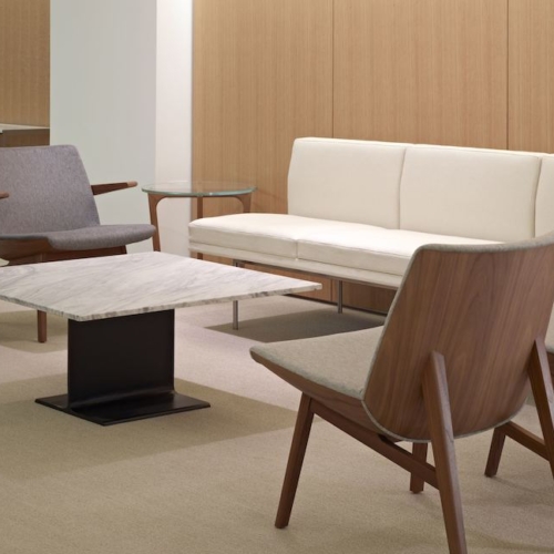 Clamshell Lounge Chair - 0