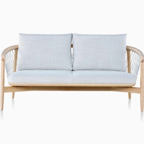 Crosshatch Settee - 0