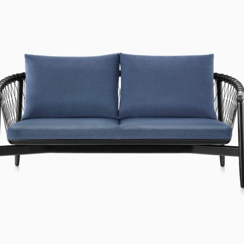 Crosshatch Settee - 0